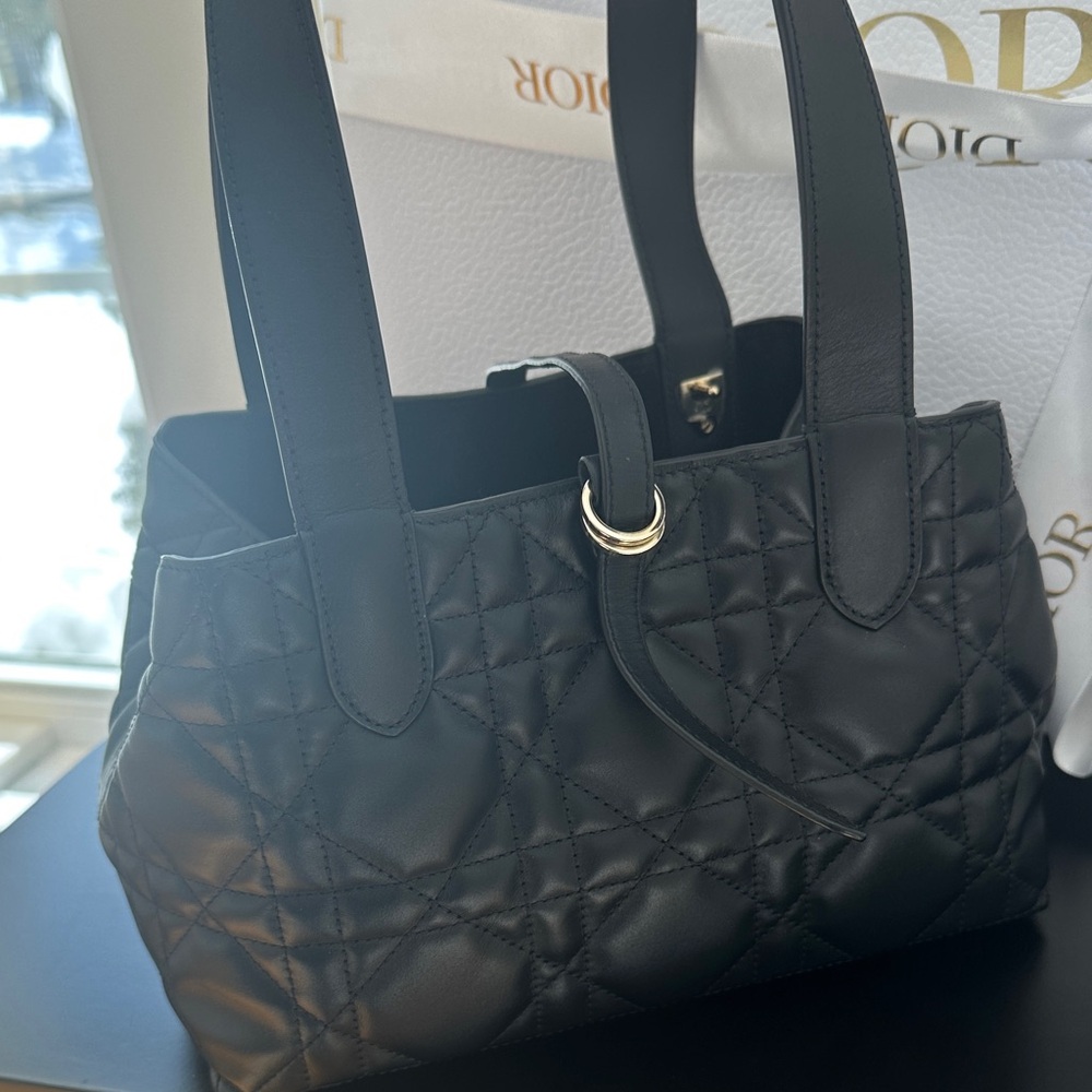 Dior Black Small Toujours Bag - Picture 8 of 13